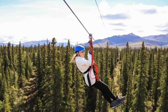 Ziplining Near National Parks - Glacier Highline